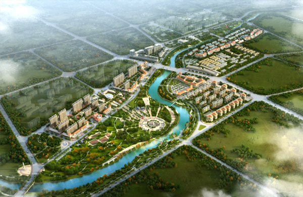 新疆尉犁县孔雀河两岸及周边城市设计