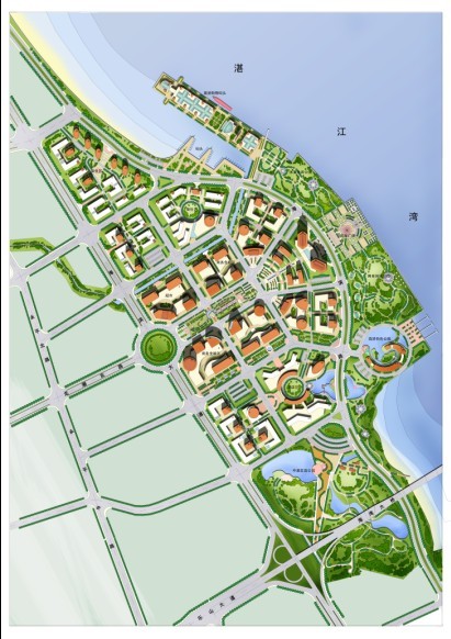 湛江经济技术开发区重点地段城市设计