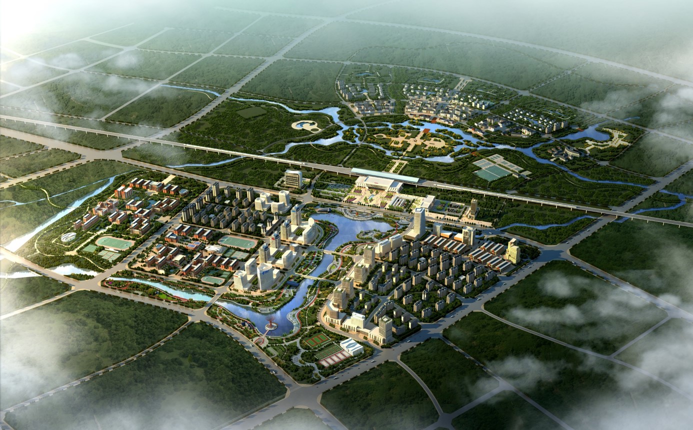许昌高铁北站和保税物流园区规划及核心区城市设计
